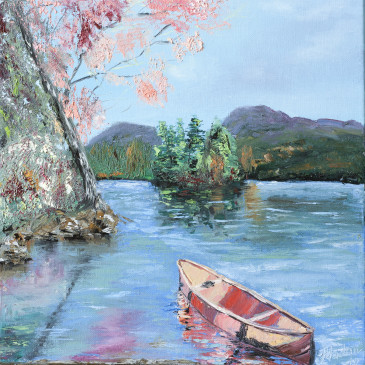 Ruby lake canoeing