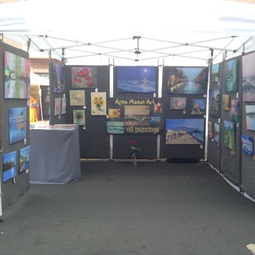 Preparing for the Art Fair